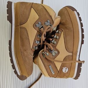 Timberland Brown and Tan Boots